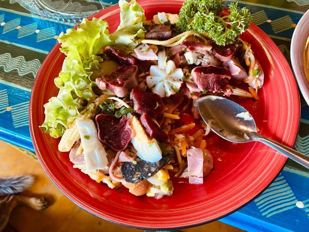 Hotel La Casa Rosada Lívingston 外观 照片