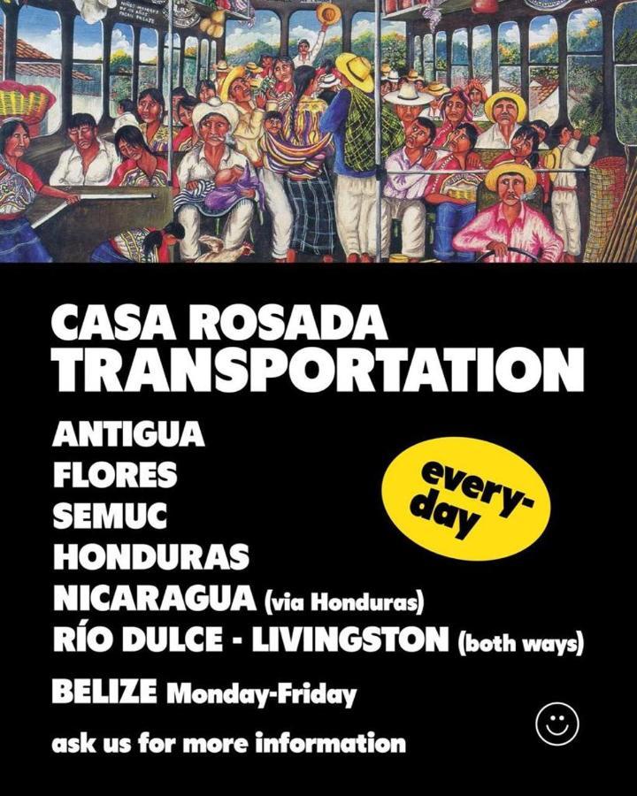 Hotel La Casa Rosada Lívingston 外观 照片